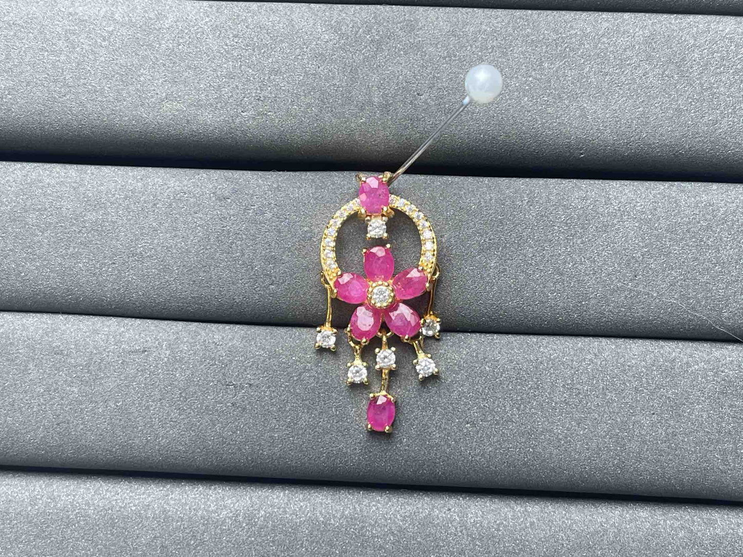 A6908 Ruby Pendant