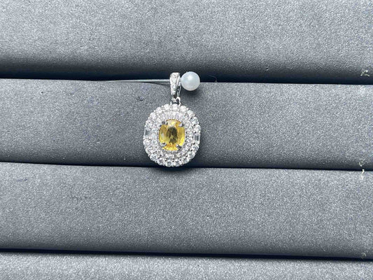 A6964 Sapphire Pendant