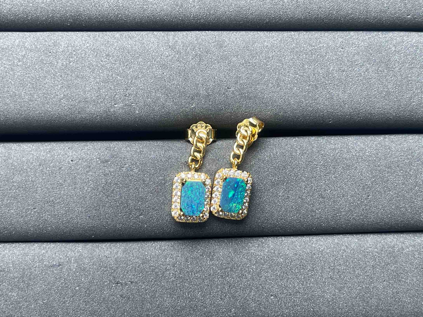 A6988 Opal Earrings