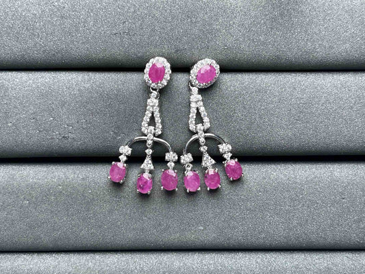 A7063 Ruby Earrings