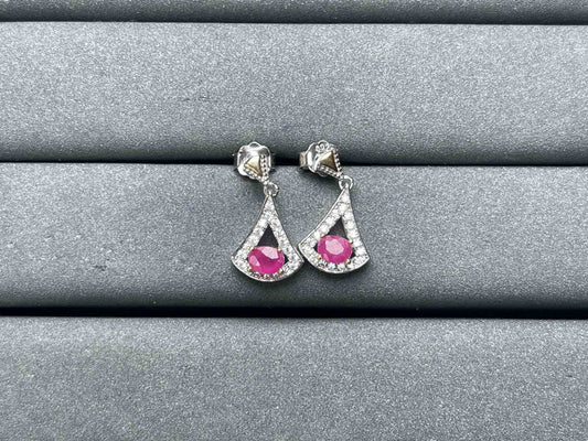 A7149 Ruby Earrings