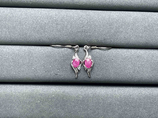 A7150 Ruby Earrings