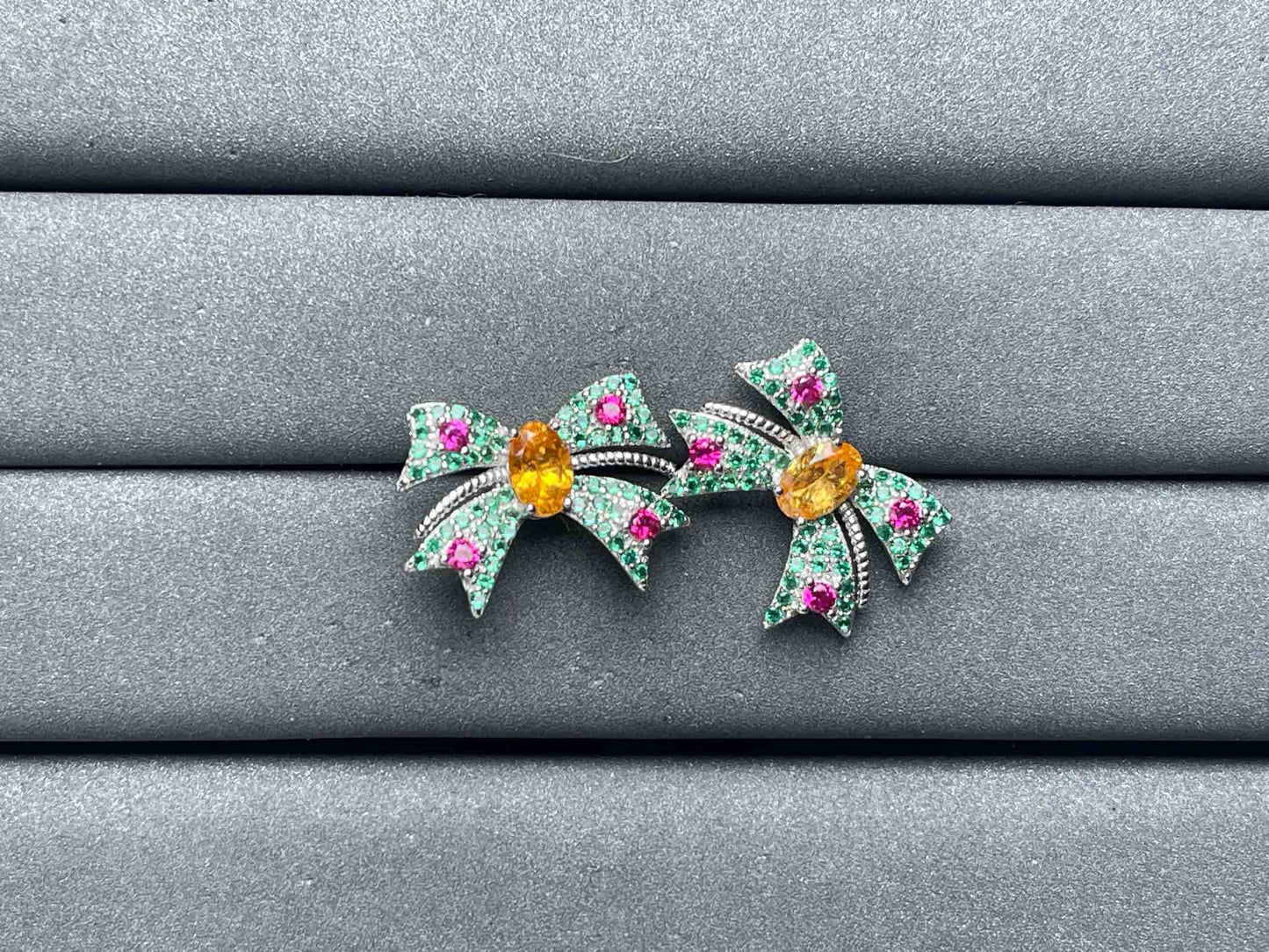 A7156 Sapphire Earrings