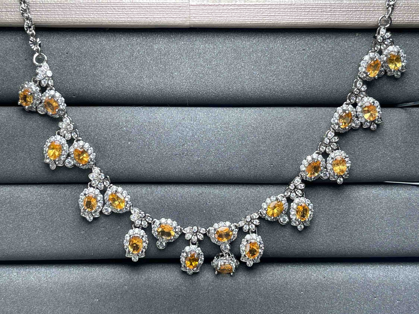 A7157 Sapphire Necklace