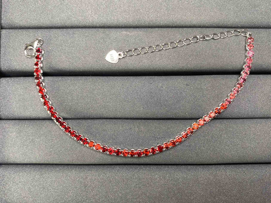 A7191 Garnet Bracelet