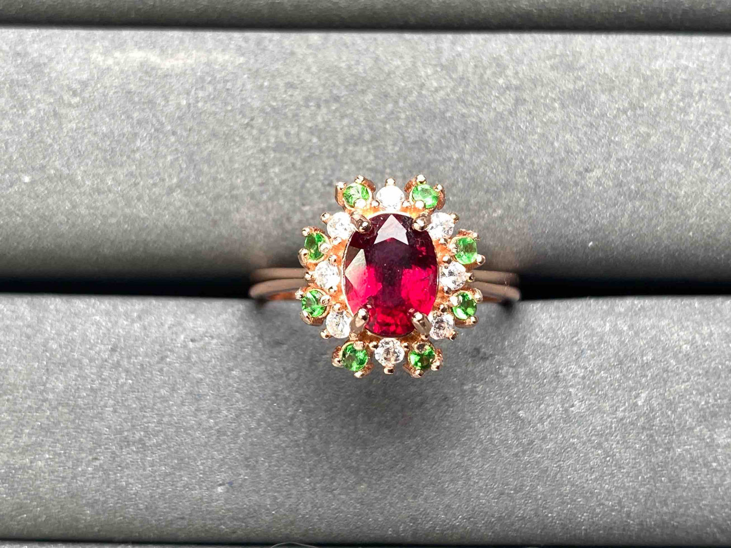 A7213 Rubellite Ring