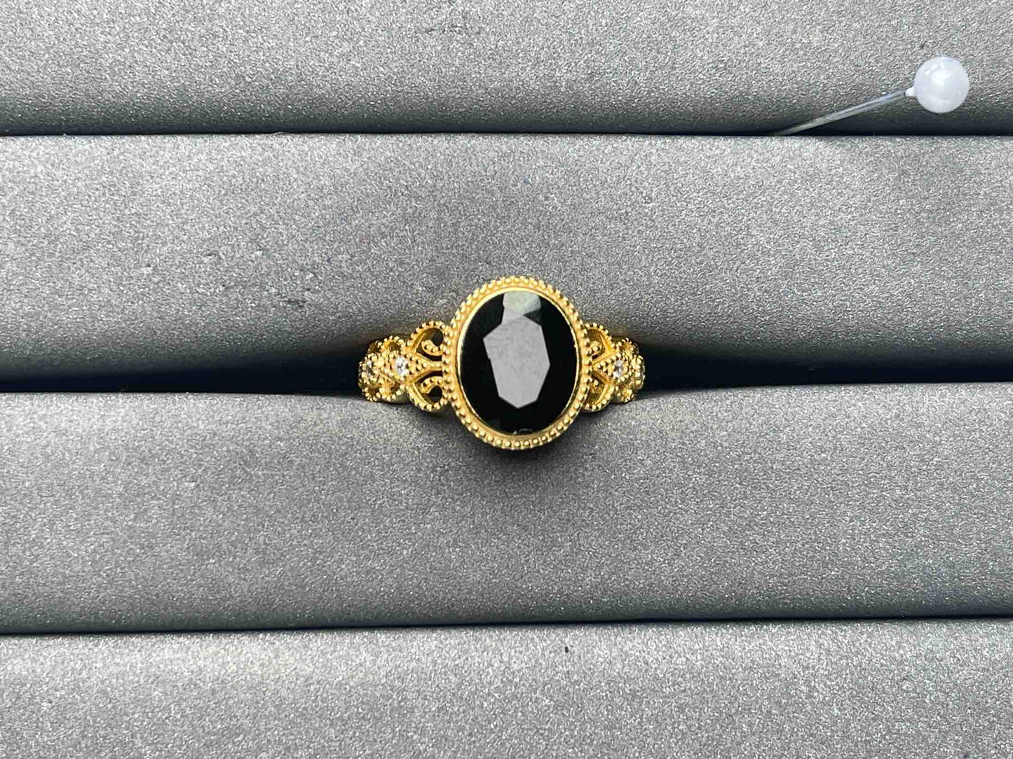 A7294 Black Onyx Ring