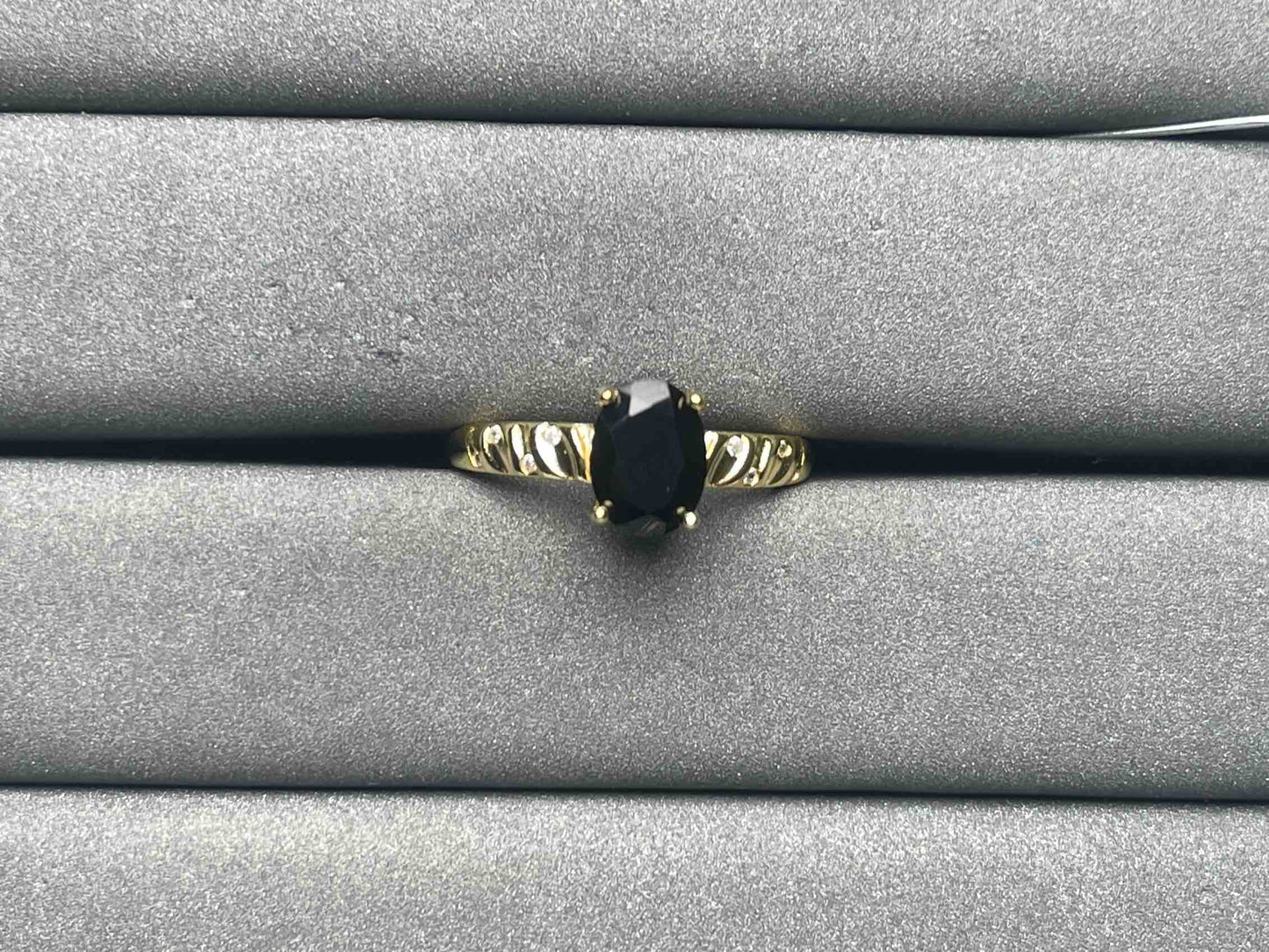 A7305 Black Onyx Ring