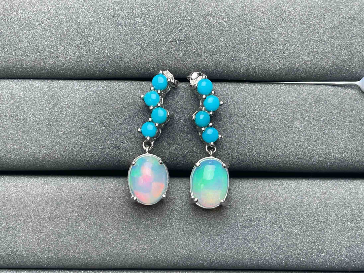 A7327 Opal Earrings