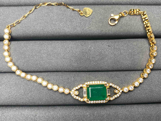 A7344 Emerald Bracelet