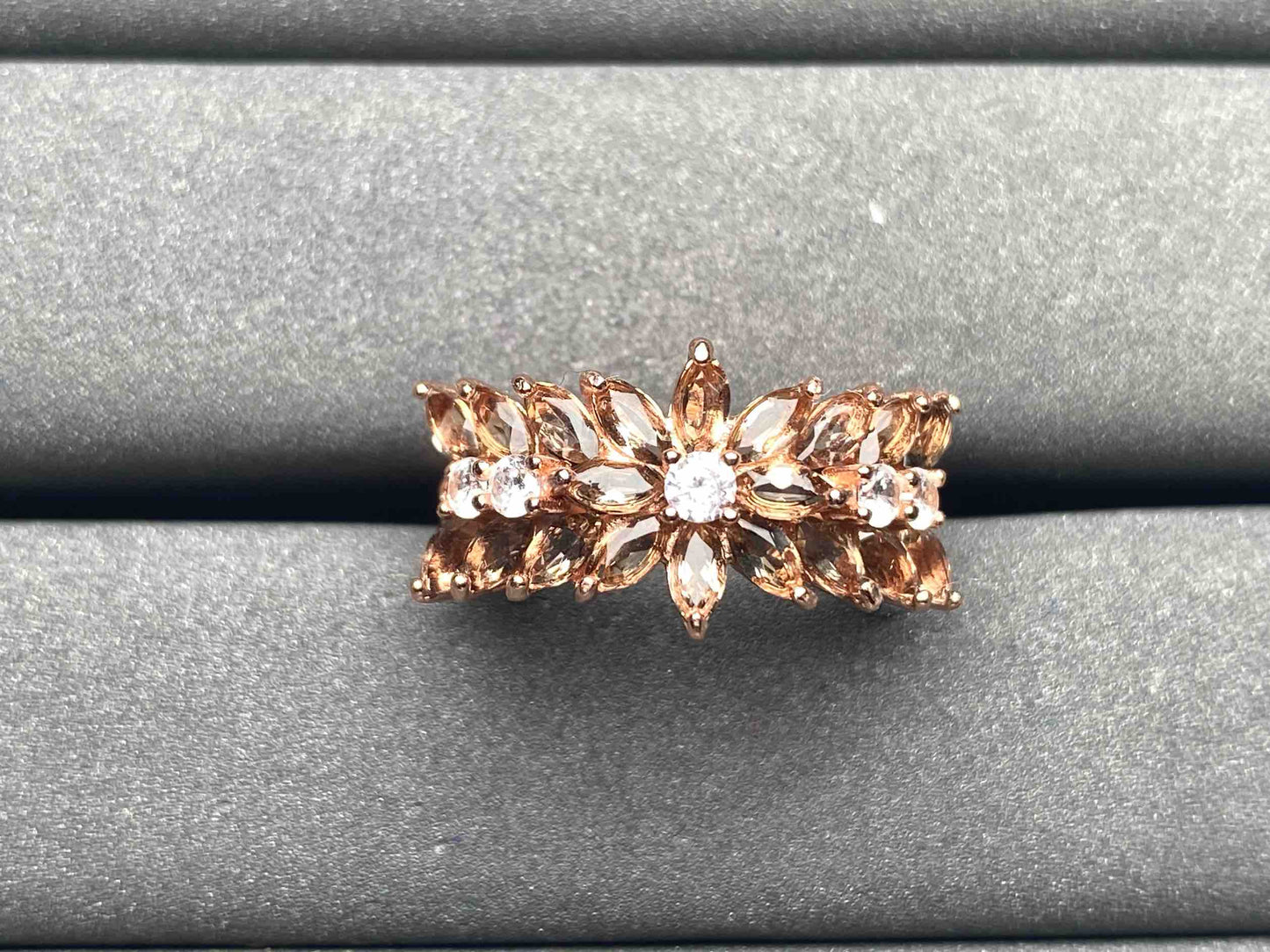 A7356 Smoky quartz Ring