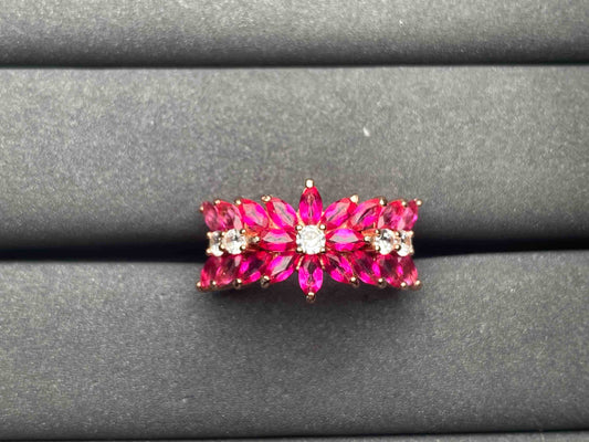 A7361 Pink Topaz Ring