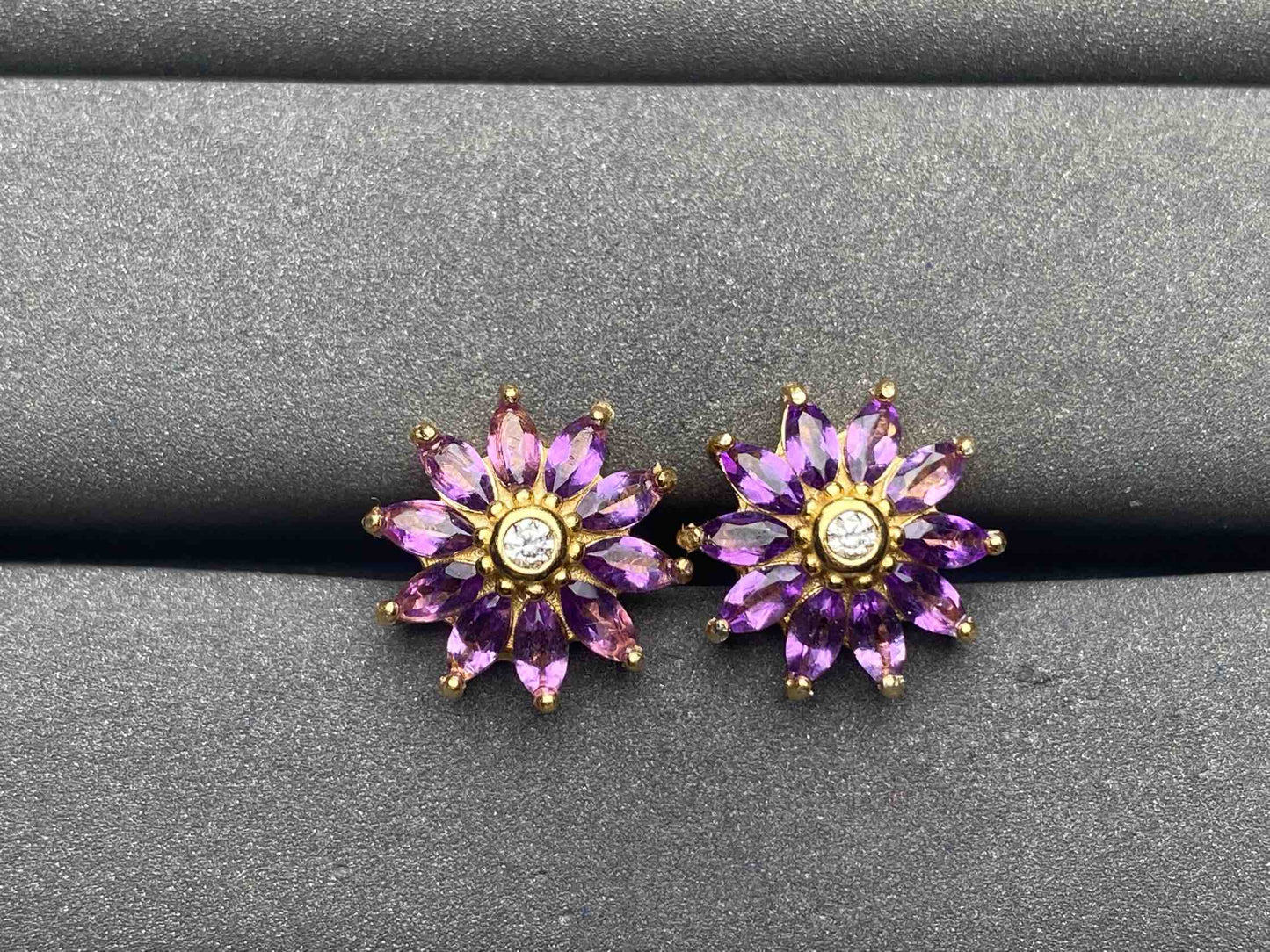 A7376 Garnet Earrings