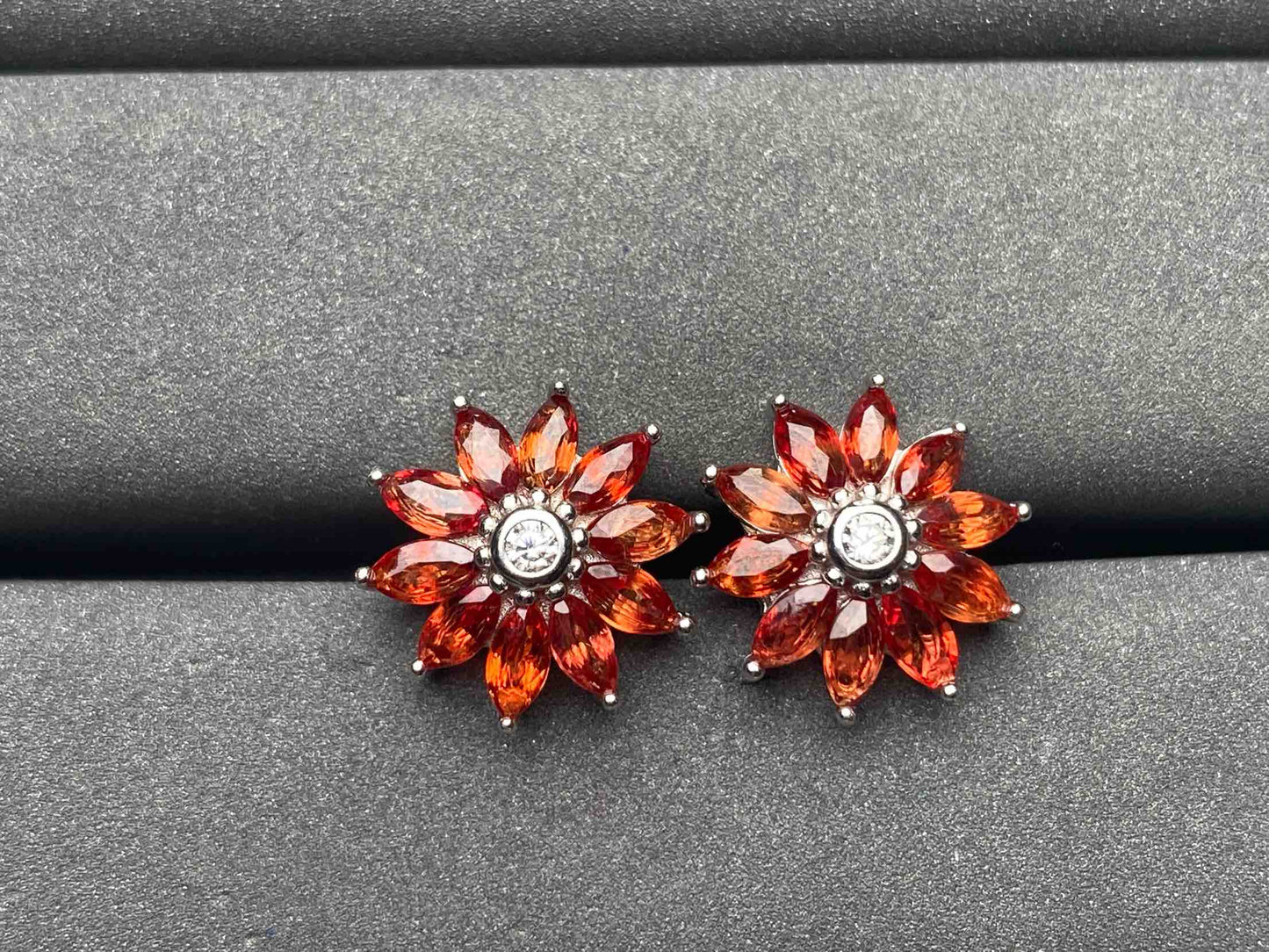 A7385 Sapphire Earrings