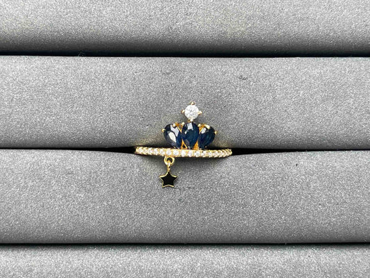 A7447 Sapphire Ring