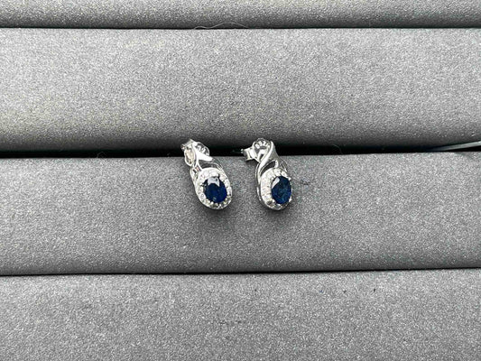 A7452 Sapphire Earrings