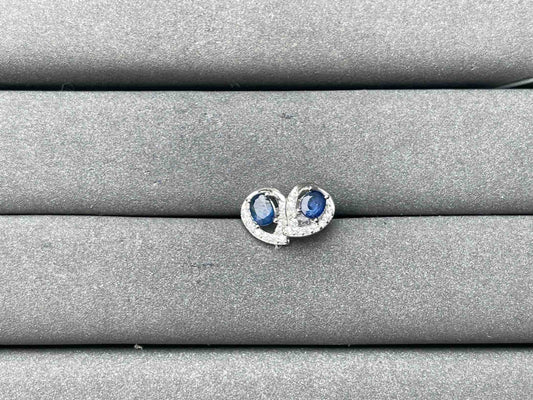 A7476 Sapphire Earrings