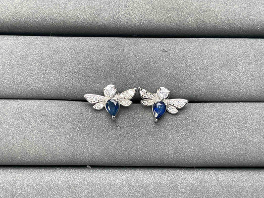 A7478 Sapphire Earrings
