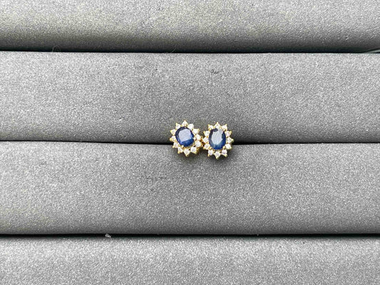 A7479 Sapphire Earrings