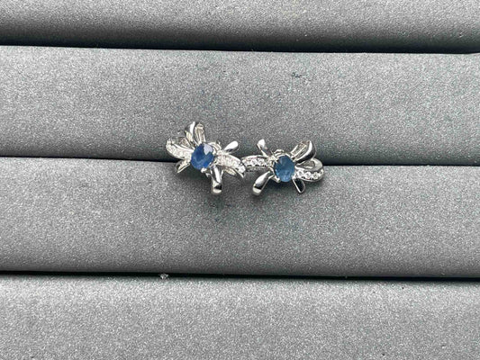 A7517 Sapphire Earrings