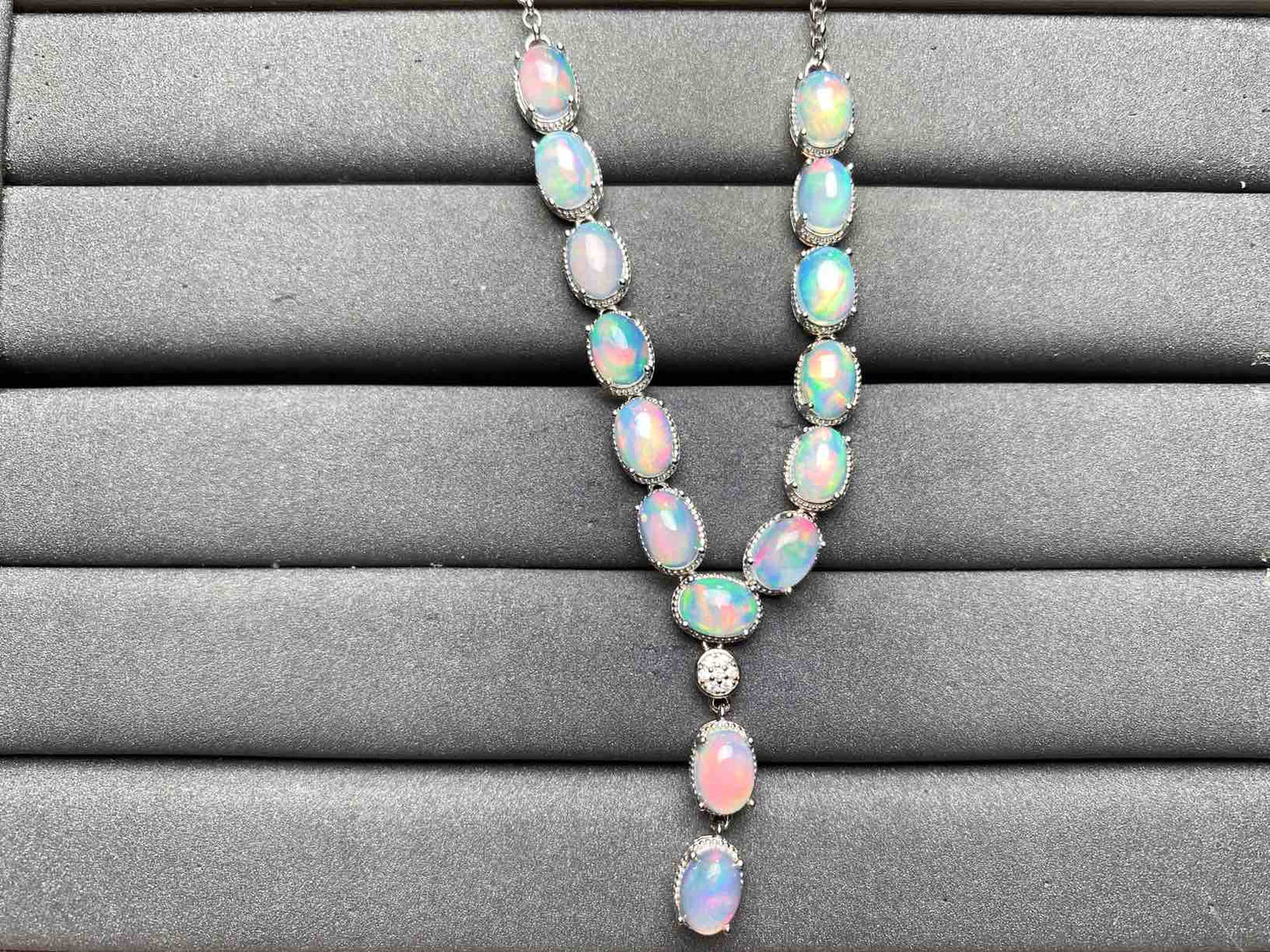 A7916 Opal Necklace