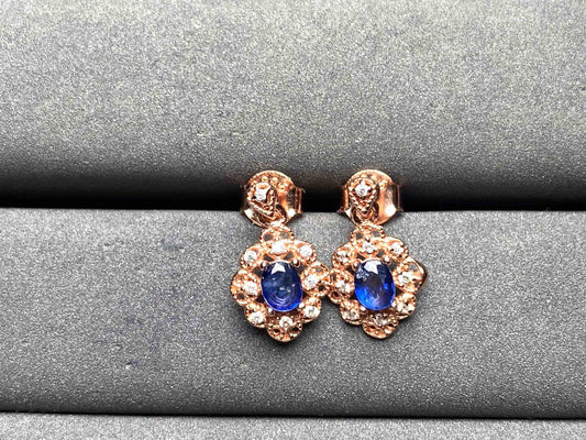 A7952 Blue Sapphire Earrings