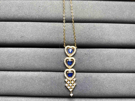 A7953 Blue Sapphire Necklace