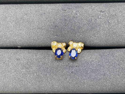 A7967 Sapphire Earrings