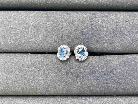 A7980 Sapphire Earrings