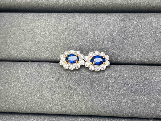 A7995 Sapphire Earrings
