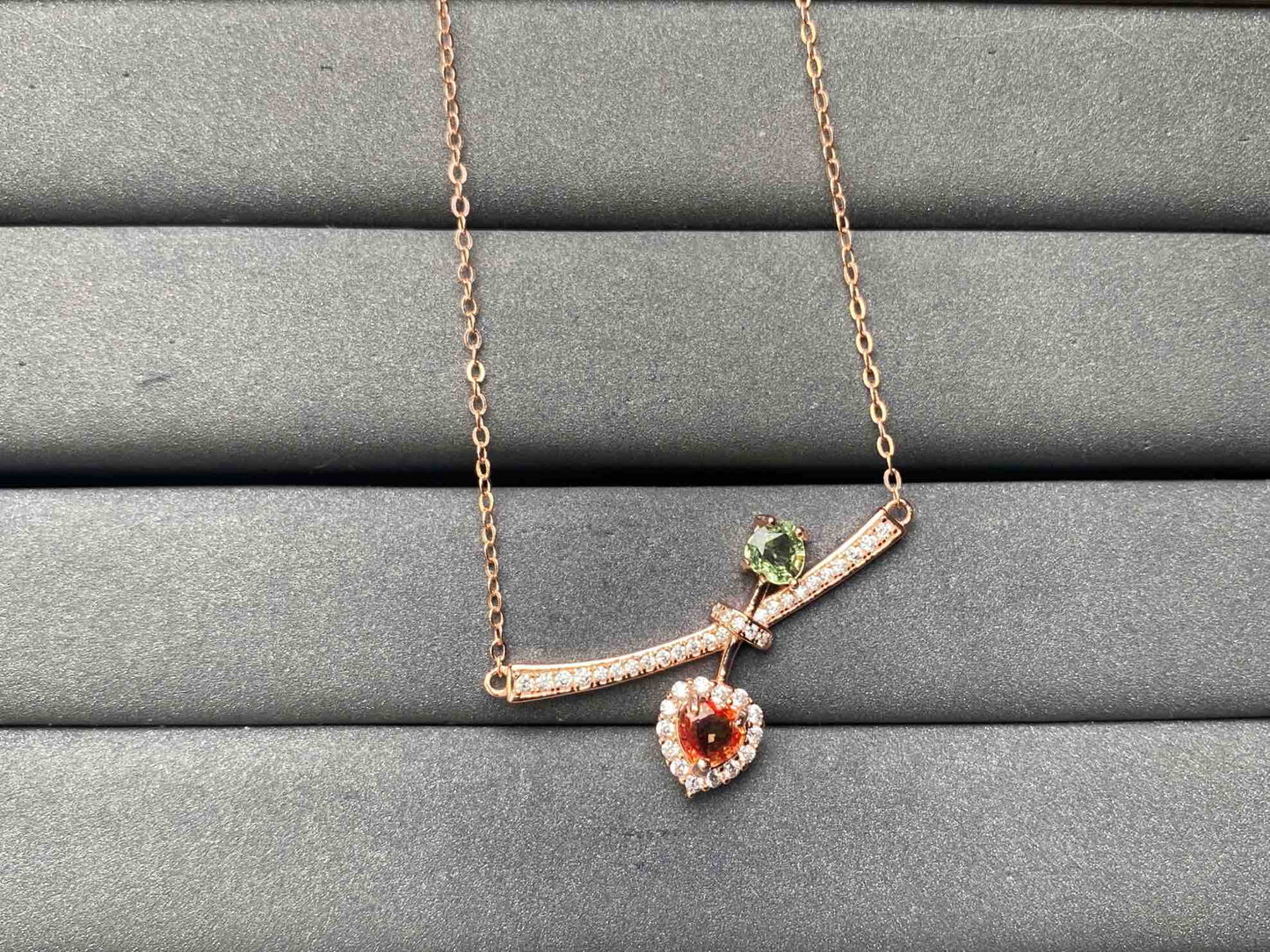 A8041 Sapphire Necklace