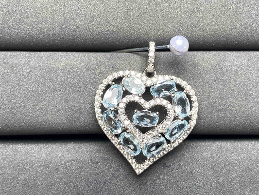 A8065 Aquamarine Pendant