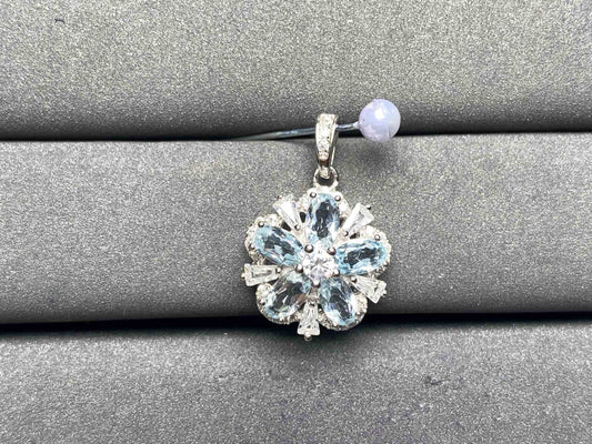A8073 Aquamarine Pendant