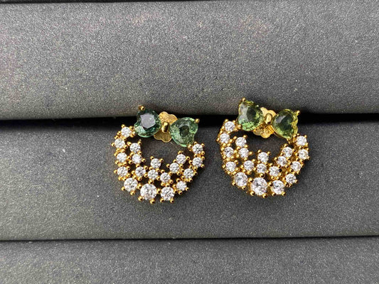 A8103 Sapphire Earrings