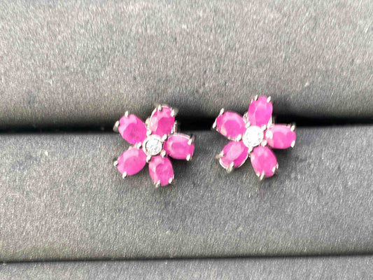 A8111 Ruby Earrings