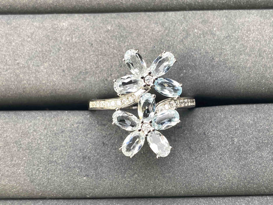 A8141 Aquamarine Ring
