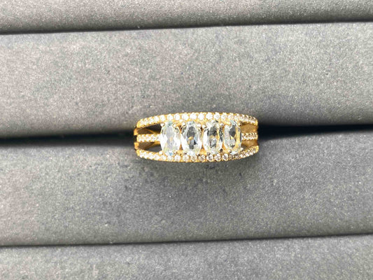 A8155 Aquamarine Ring