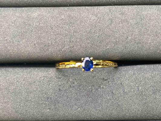A8162 Blue Sapphire Ring