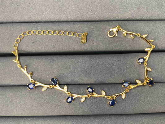 A8164 Blue Sapphire Bracelet