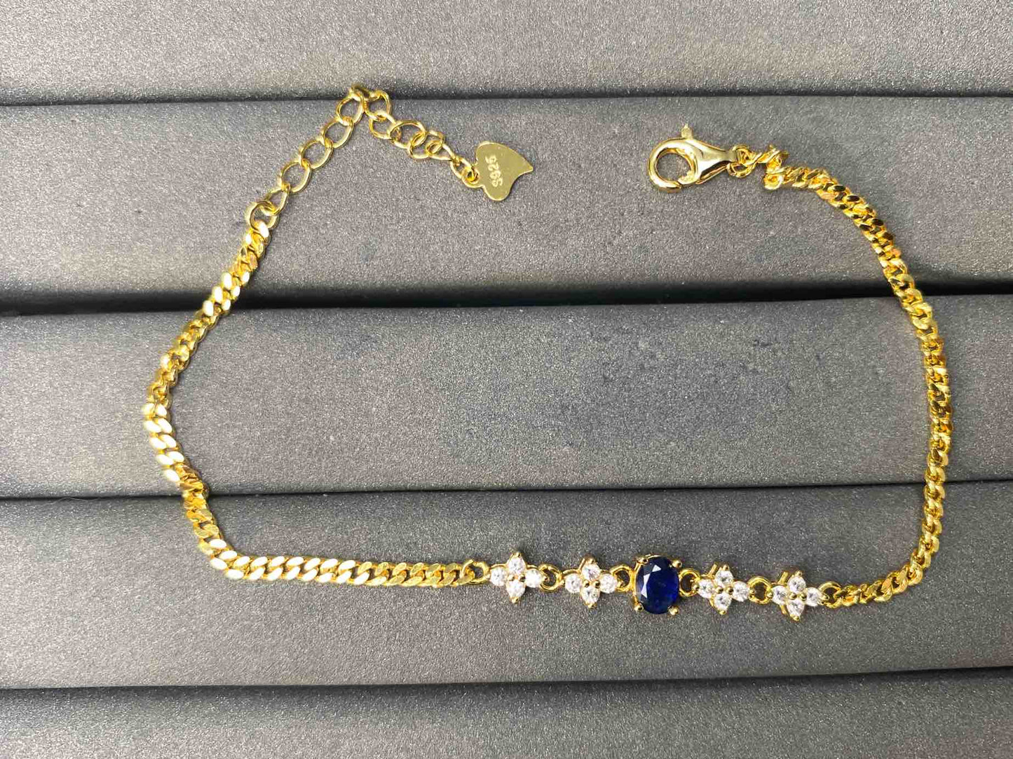 A8165 Blue Sapphire Bracelet