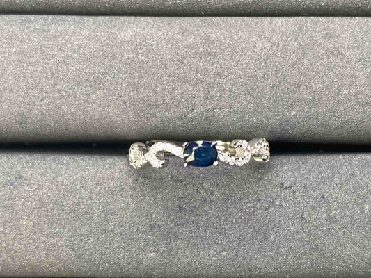 A8167 Blue Sapphire Ring