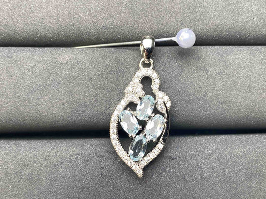 A8185 Aquamarine Pendant