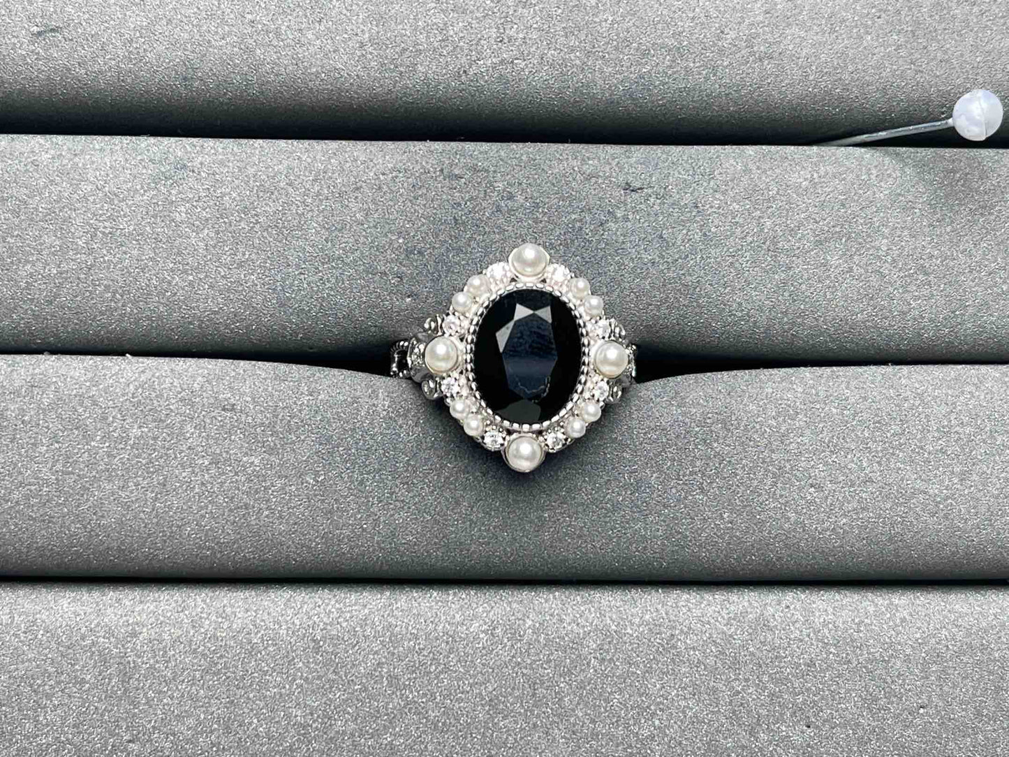 A8224 Black Onyx Ring