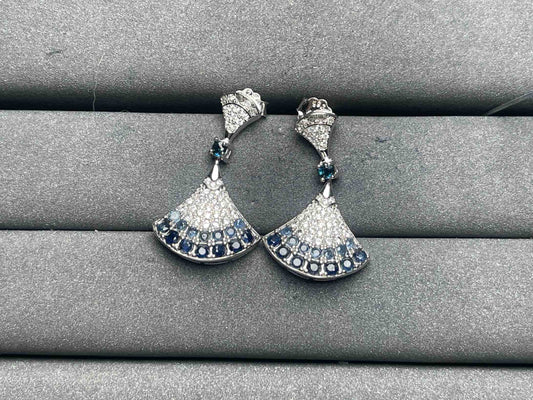 A8239 Sapphire Earrings