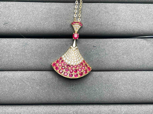 A8243 Ruby Necklace