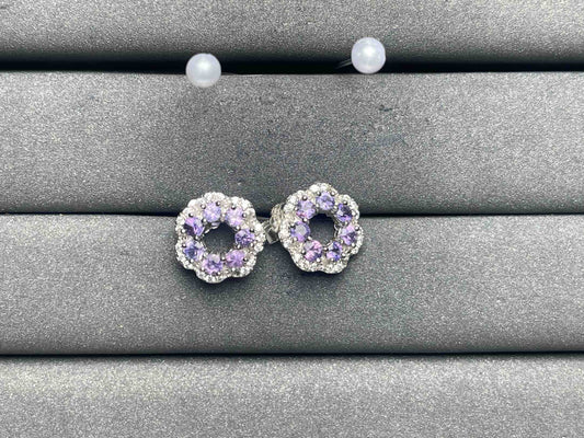 A8313 Amethyst Earrings