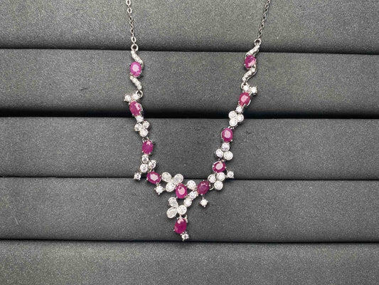 A8340 Ruby Necklace