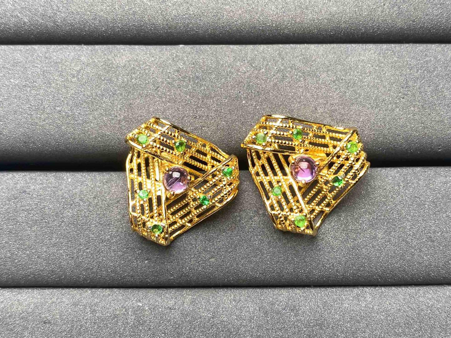 A8349 Sapphire Earrings