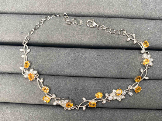 A8371 Yellow Sapphire Bracelet