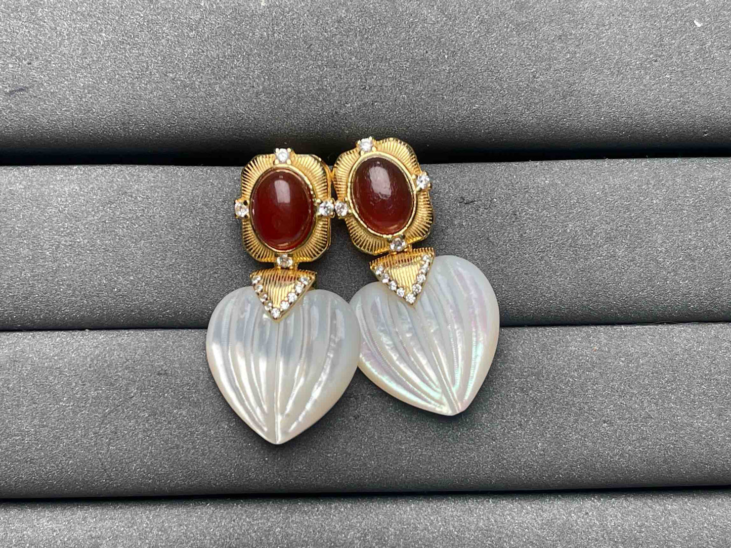 A8384 Carnelian Earrings
